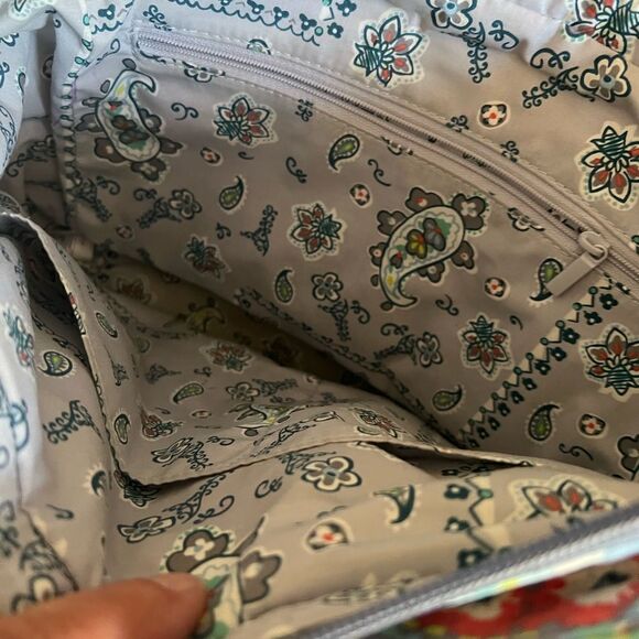 Vera Bradley Women's Multi-Compartment Shoulder Satchel Purse Handbag - Picture 5 of 8